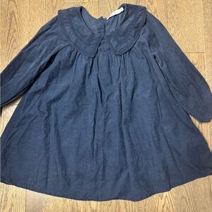 M&S kids Navy Blue Cord Dress size 4/5